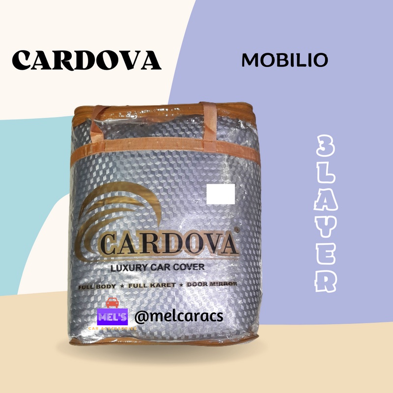 Luxury Body Cover Mobil 3 Lapis Cardova Honda Mobilio