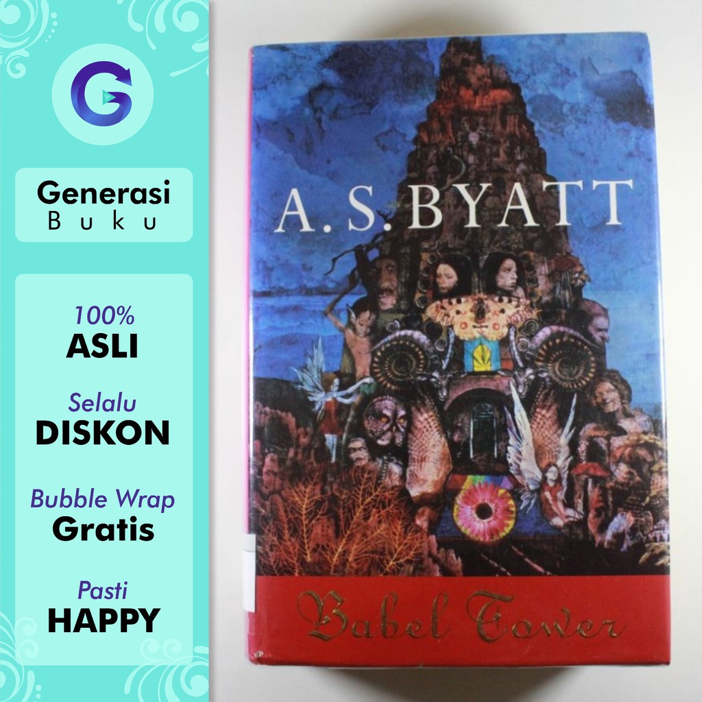 Babel Tower by A.S. Byatt (HARDCOVER) - Buku Impor BPS