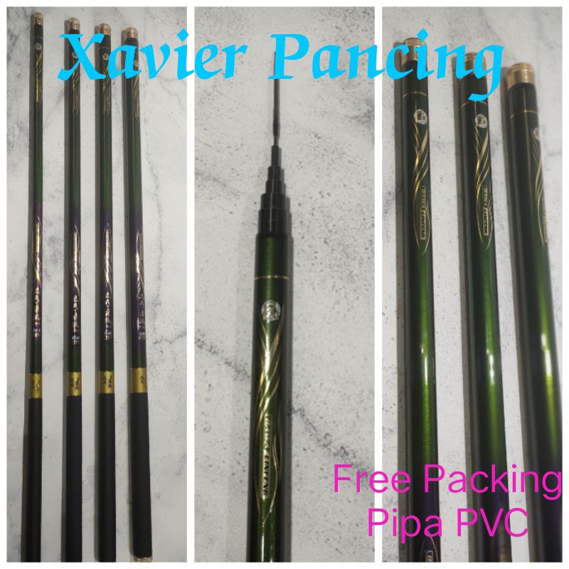 Joran Tegek Dawa Linfeng 7H 19T Kuat , Kaku, Ringan & Import 100%