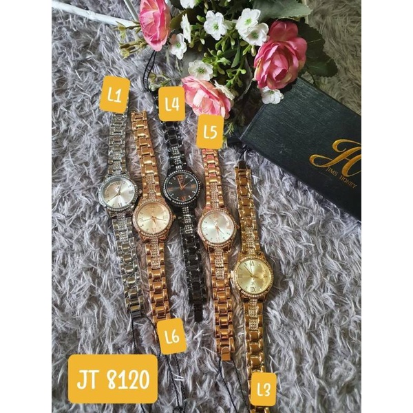 JAM TANGAN WANITA KODE 8120 JIMSHONEY (JHW 8120 )