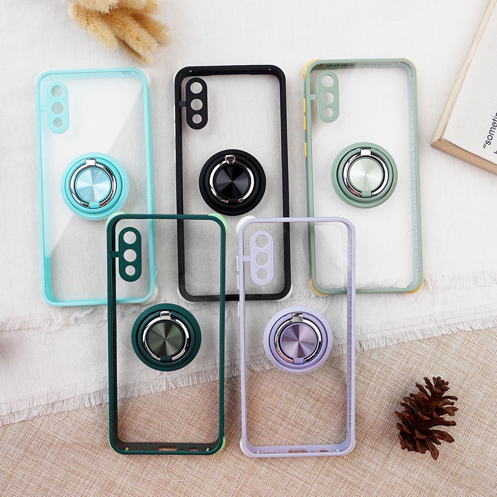 CASE DOUBLE RING SAMSUNG A02 A03S A12 A22 A32 A51 A52 IPHONE 6 6PLUS 7 7PLUS 8 8PLUS X XS XR 11 12 OPPO A15 A7 A9 2020 VIVO Y17 Y15 Y12 Y20 Y12S Y20S XIAOMI NOTE 10 10 PRO 9 9 PRO REDMI 9A 9C HARDCASE CANDY RING CASE DOUBLE RING