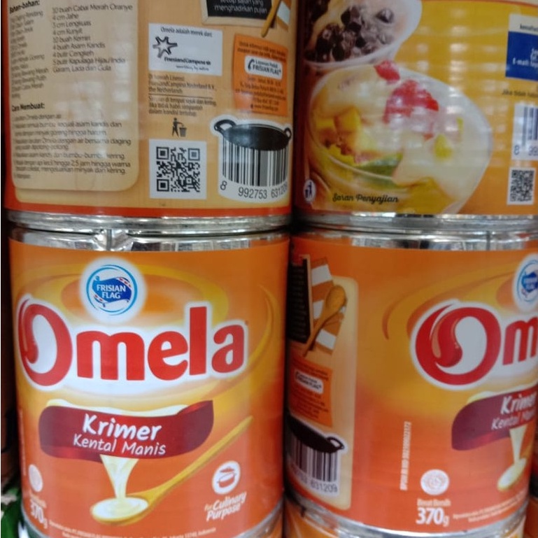 

Frisian Flag Omela Krimer Kental Manis 370 gr