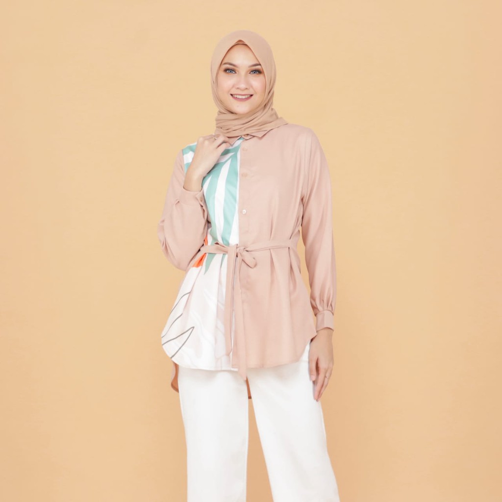 TOKOMILKAN - Atasan Wanita Arina Blouse Print