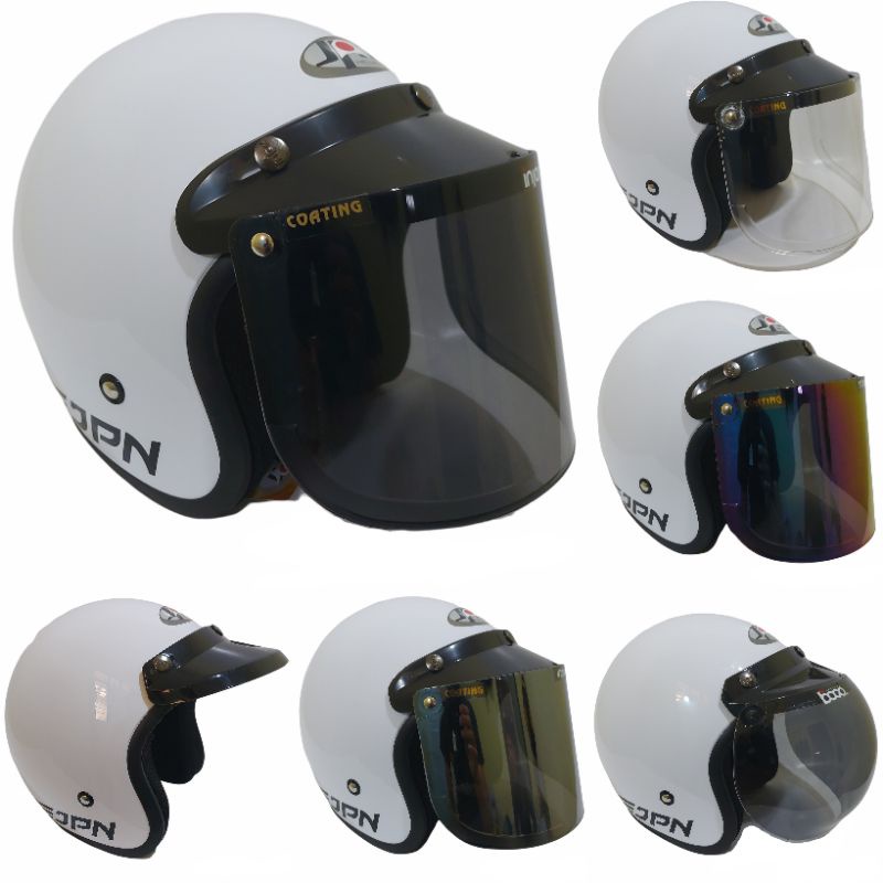 Helm Jpn Putih Doff