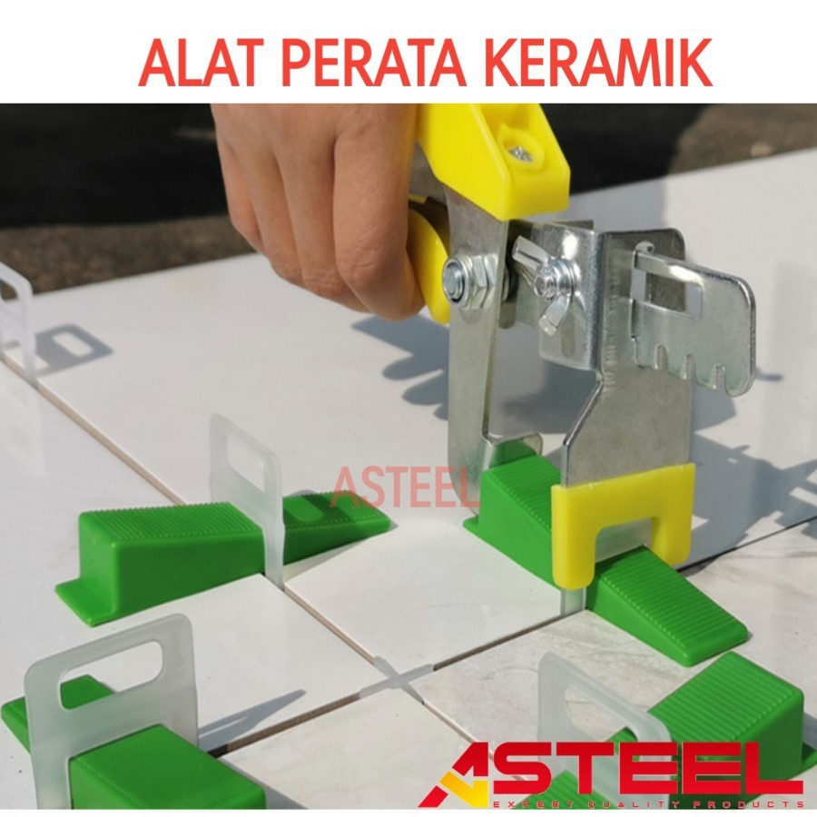 ASTEEL Tang plier alat perata pasang nat tile spacer leveling keramik