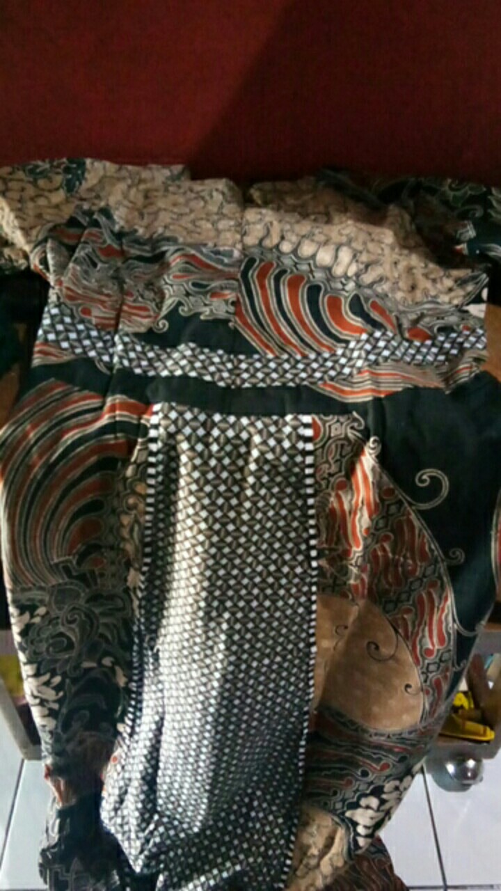 Gamis Batik Modern||gamis Batik Size Jumbo Ld 110 Ld 120