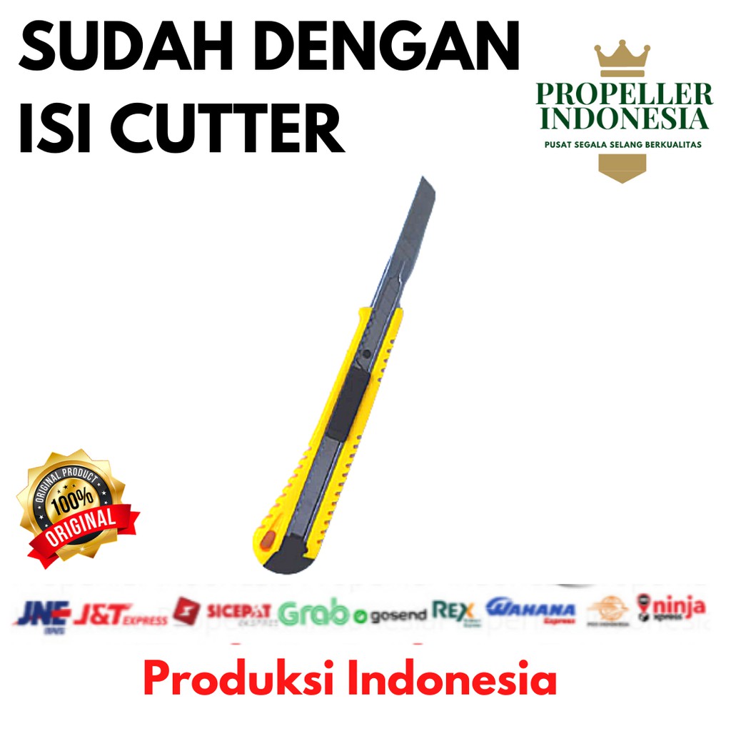 Cutter Knife Pisau Cutter Serbaguna Cutter Pemotong Kertas Kecil