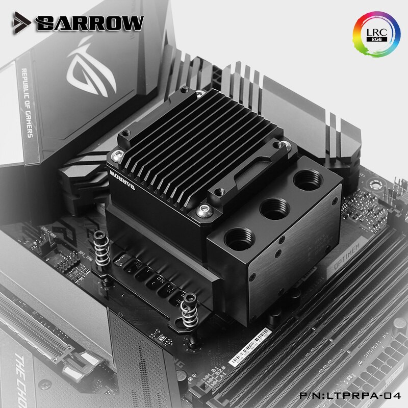 BARROW LTPRPA-04 AMD CPU Water Block Integrated DDC Pump and Reservoir