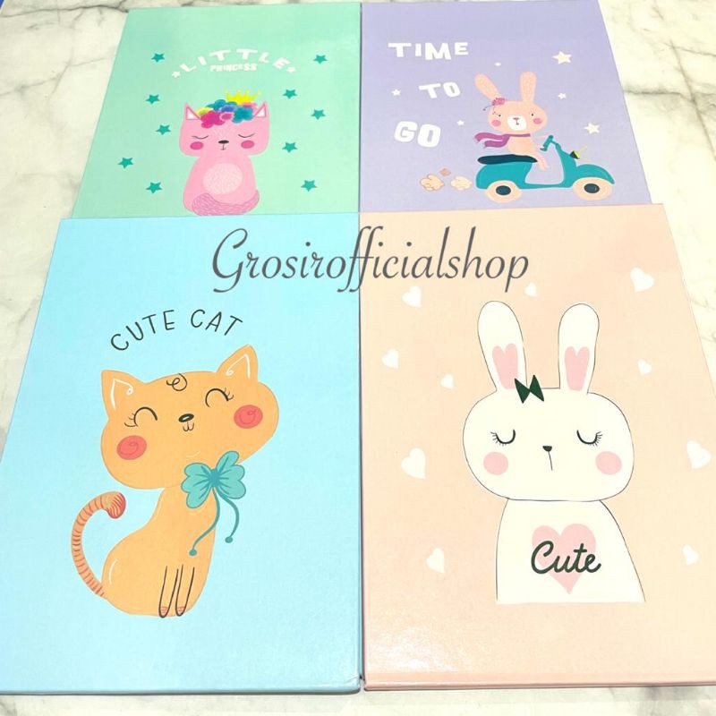 Kaca Cermin Rias Model buku Uk 20 x 15 / Cermin Lipat / Cermin Cover Lucu-LITTLEPRINCESS 20X15