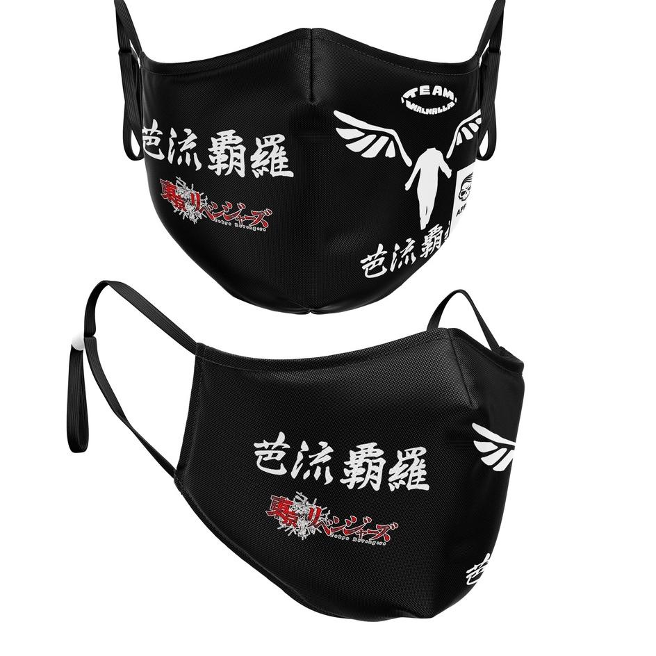 MASKER ANIME TOKYO REVENGERS MIKEY MANJIRO MASKER KAIN FASHION 3PLY