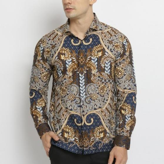Kemeja Batik Pria Carlos Moreno - Adibrata