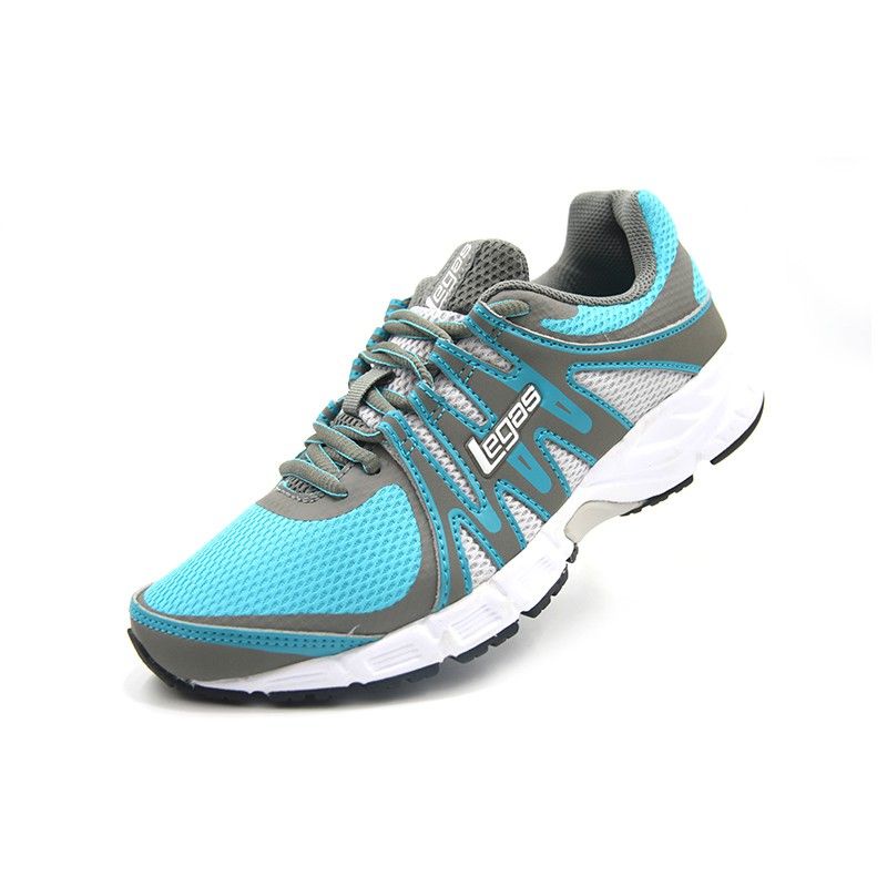 Sepatu League Legas Biru Lari Cewe Aurora La W Running Shoes Wanita Original