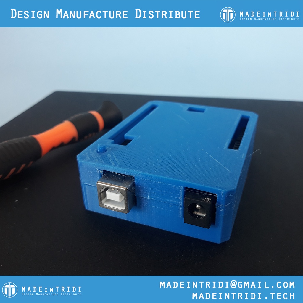 Madeintridi casing Arduino uno case project enclosure box arduino