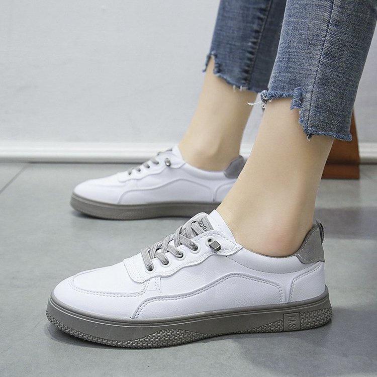 {COD/BAYAR DITEMPAT} DF-496 Sepatu Sneakers Wanita Casual ala Korea Import Kualitas Super Premium