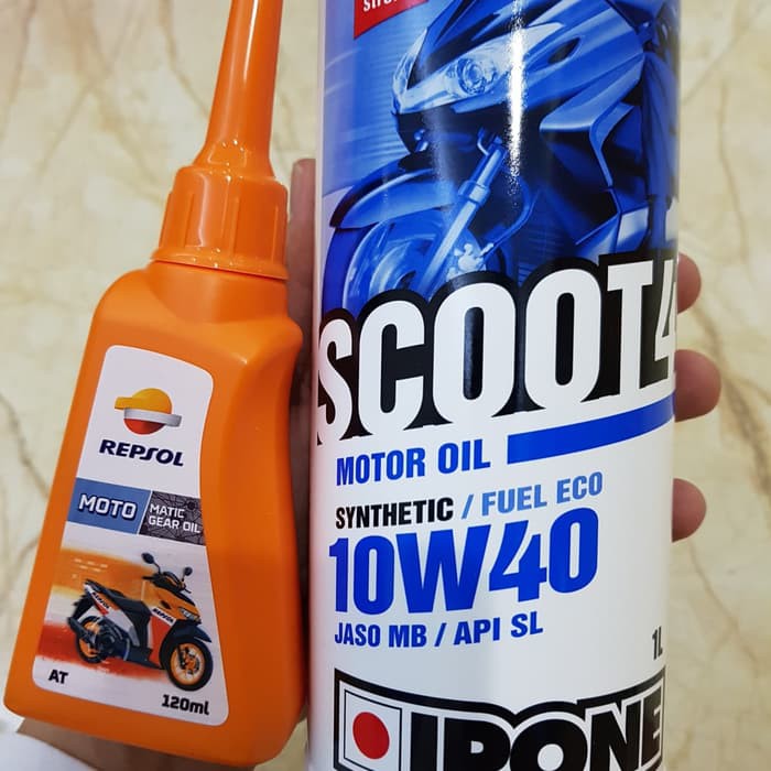 oli mesin ipone matic scoot 10w40 1l france promo