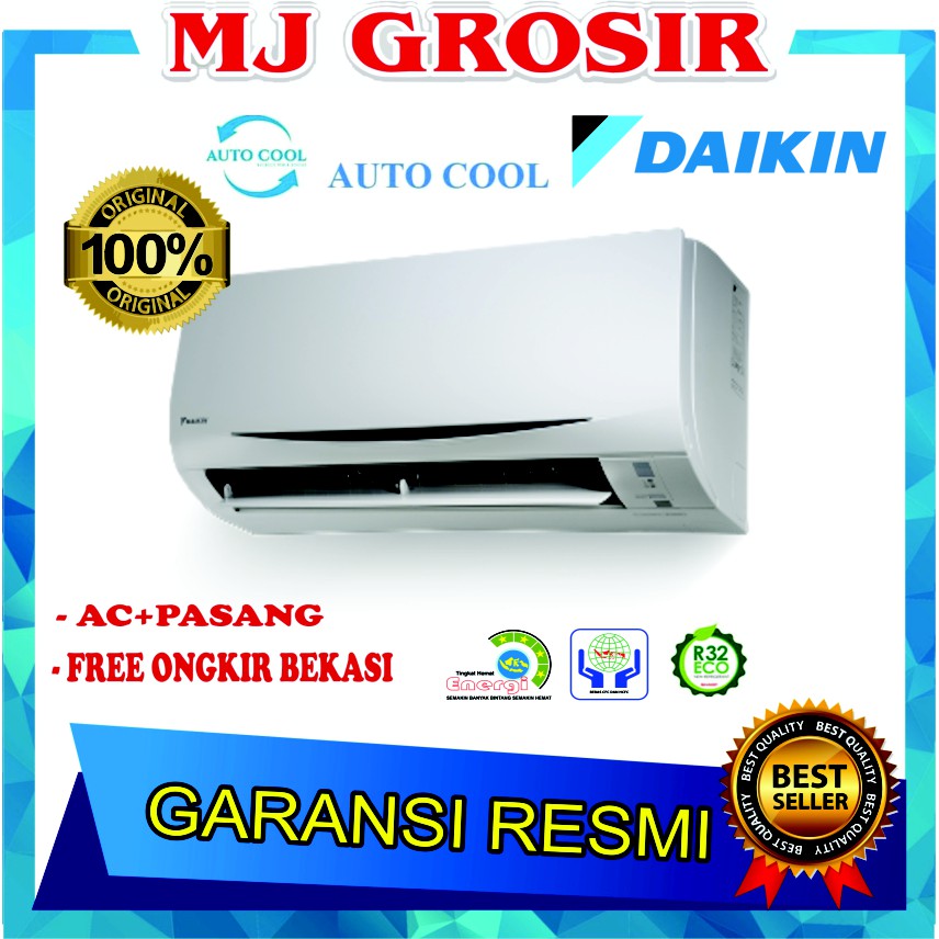 AC DAIKIN FTC 20 NV14 RC 3/4 PK + PASANG R32 STANDARD THAILAND