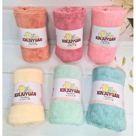 Handuk Mandi Microfiber Nanas Uk 70x140 cm