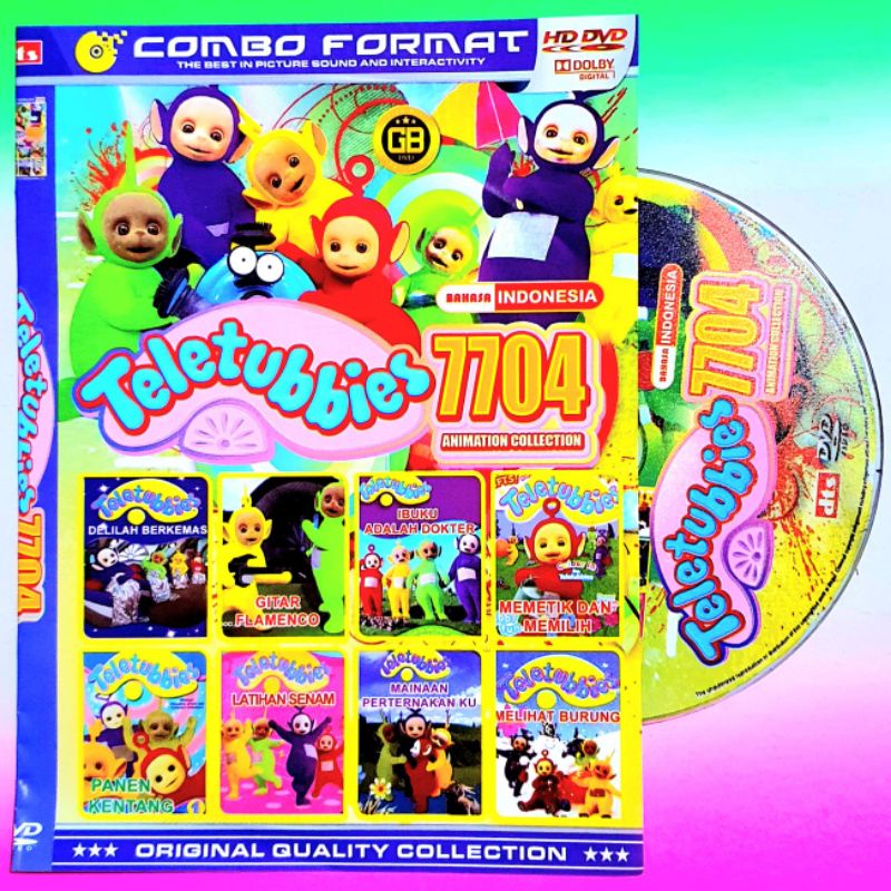 TERLARIS Kaset Dvd Teletubbies Sedang Beraksi - Kaset Dvd Untuk Anak Anak
