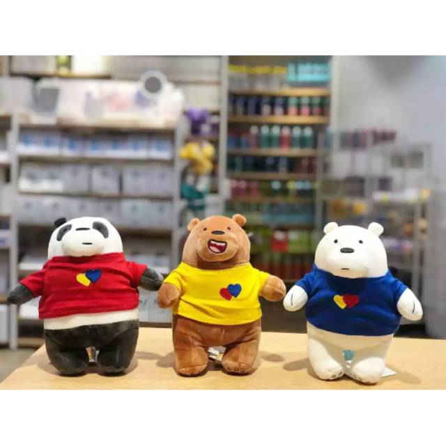 we bare bears stuff toys