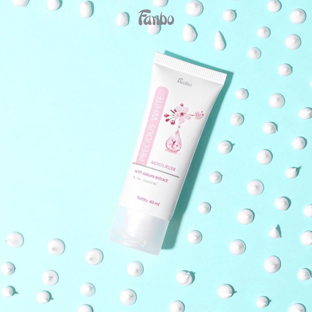 FANBO Precious White Series | Moisturizer | Foam | Toner | Milk Cleanser