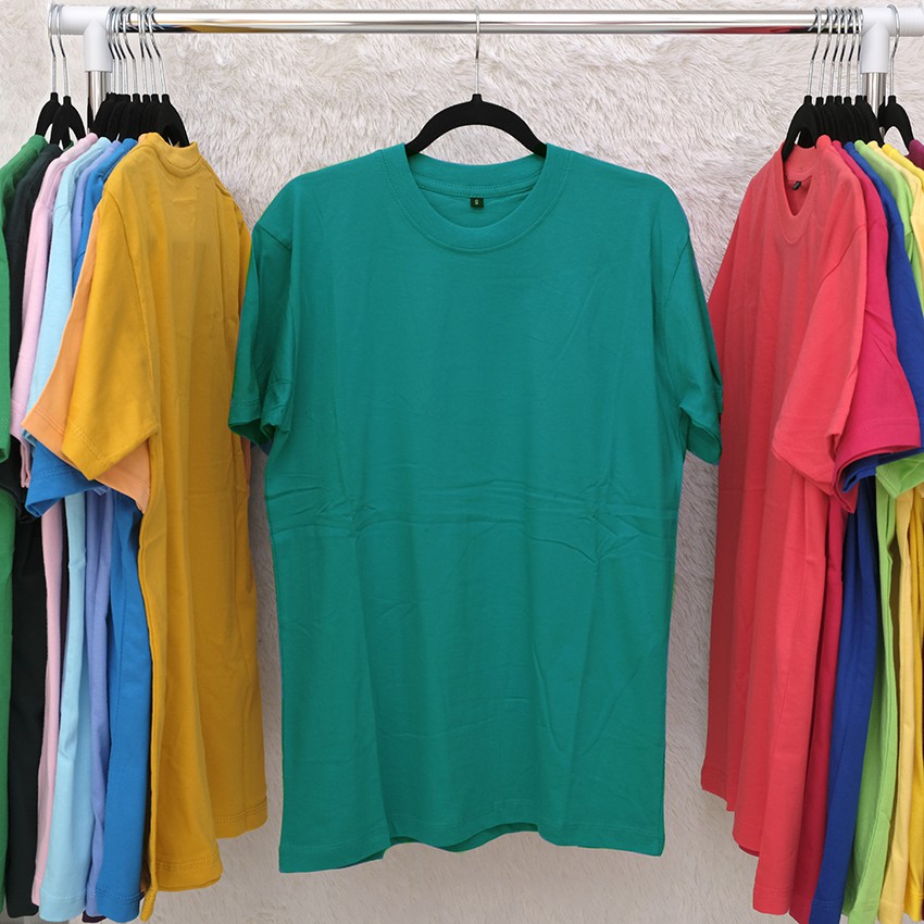 kaos polos tosca green / hijau tosca premium combed 30s  pria wanita