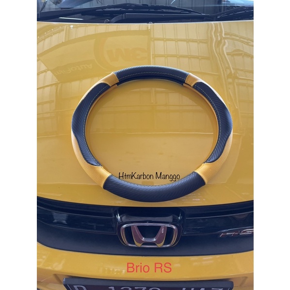 Sarung stir mobil honda jazz - brio - citi / Sarung stir mobil Mobilio - WRV - Civic Asli MBtech