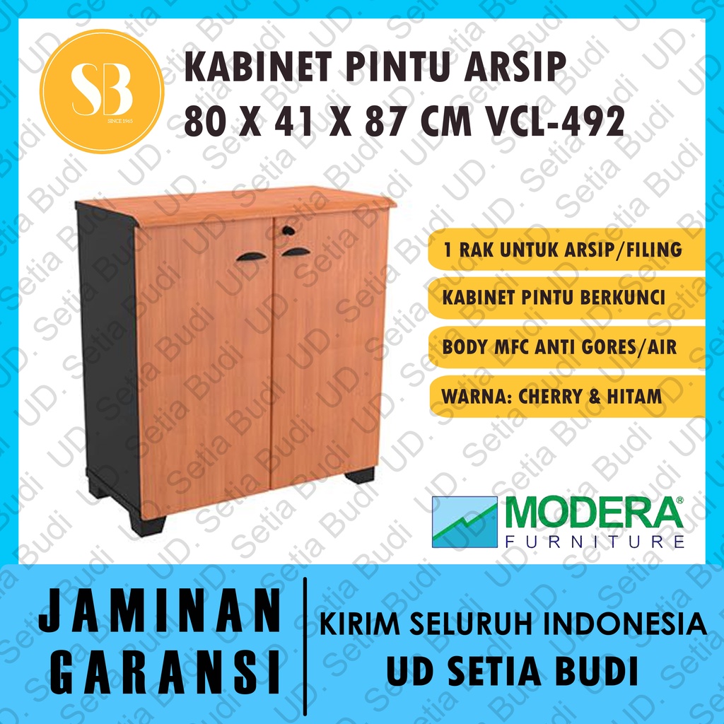 Lemari / Cabinet Bawah dengan Pintu Panel Modera VCL 492