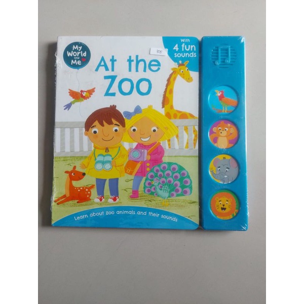 

Sound book for little one: at the zoo