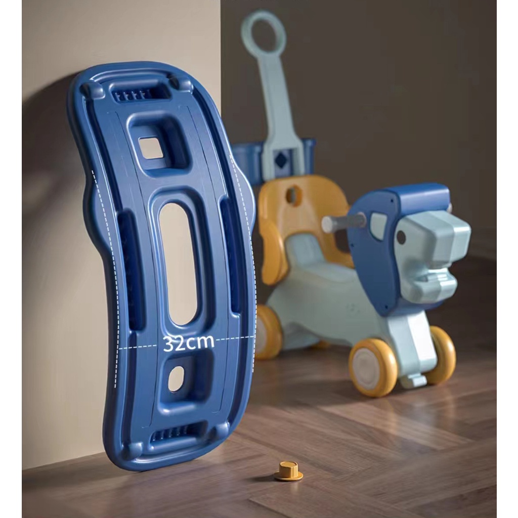 RB22 Mainan Rocking Horse Anak Jungkat Jungkit Murah Karakter Lion Jungkat Jungkit Anak Plastik