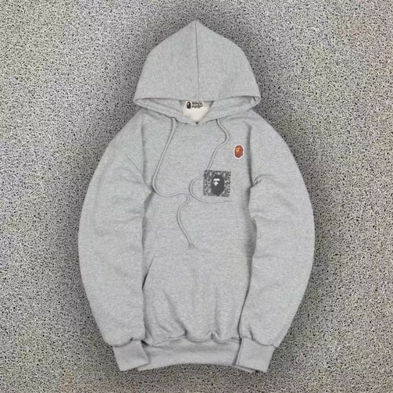 HOODIE A BATHING APE BAPE COLLAGE SMALL APE LOGO AUTHENTIC ORIGINAL