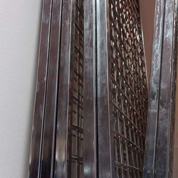 Kawat RAM BRC Chrome 20 X 100 cm Gantungan Aksesories Sparepart Dagangan Pernak Pernik