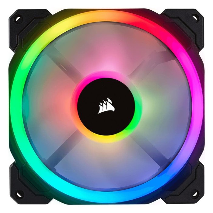 LL120 RGB 120mm Dual Light Loop RGB LED PWM Fan Single Pack