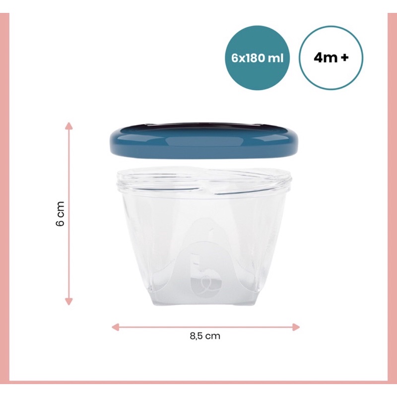 Babymoov babybols / 120ml / 180ml / 250ml