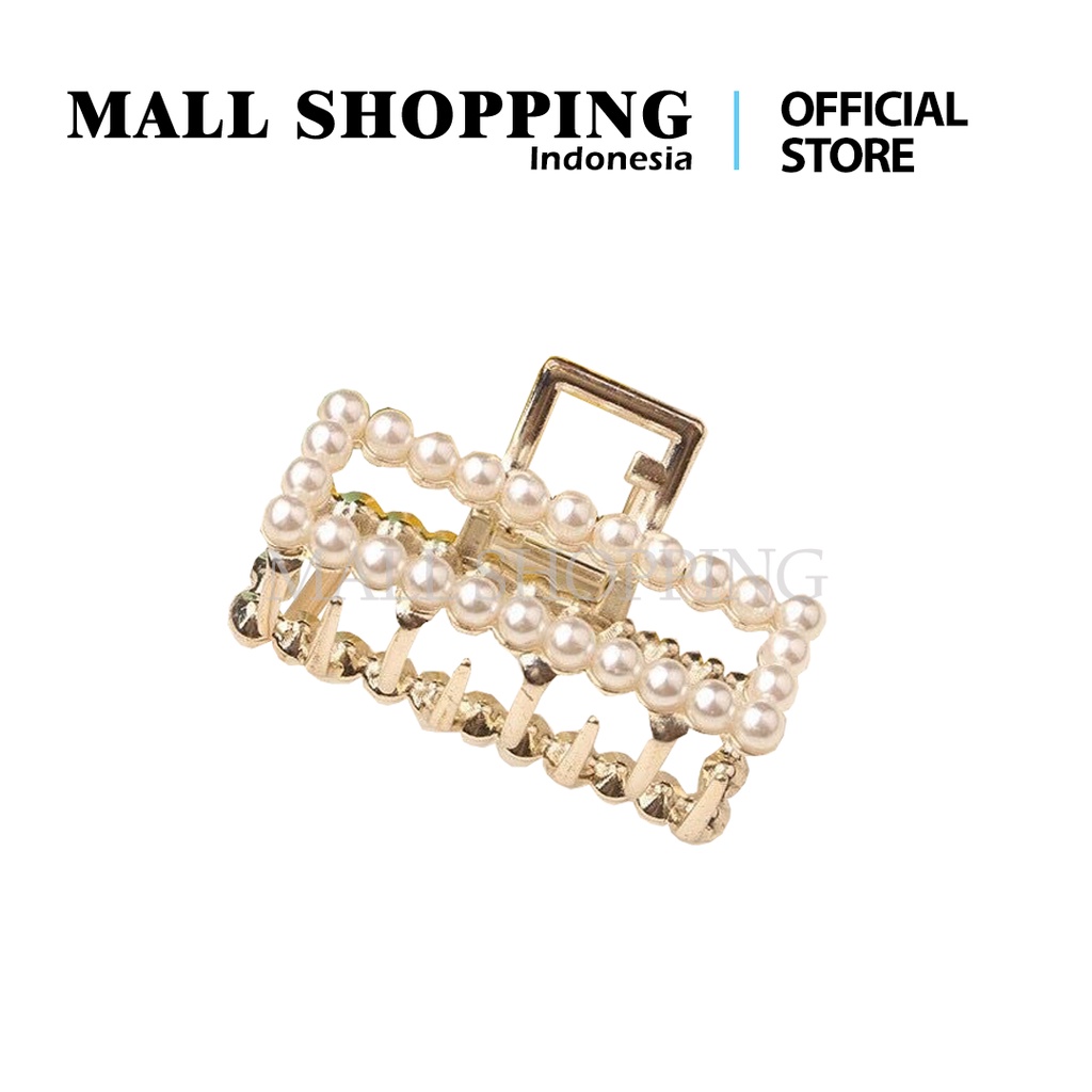 (COD) Jepit Rambut Side Clip Pearl Hairpin MALL SHOPPING