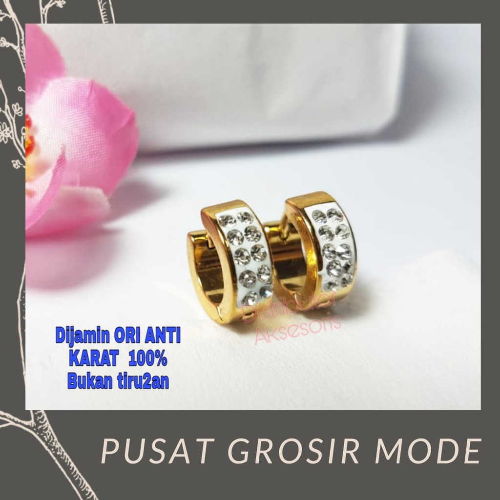 Anting Titanium ANTI KARAT SELAMANYA PGM AT37