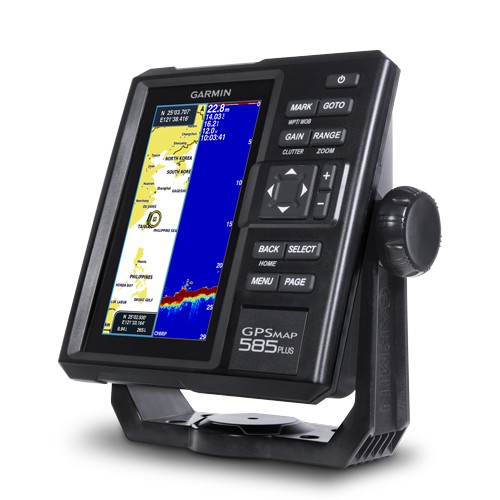 GARMIN GPSMAP 585 PLUS SEA CLEARVU TRANSDUCER GT20 NEW ORIGINAL GARANSI RESMI TAM