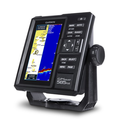 GARMIN GPSMAP 585 PLUS SEA CLEARVU TRANSDUCER GT20 NEW ORIGINAL GARANSI RESMI TAM