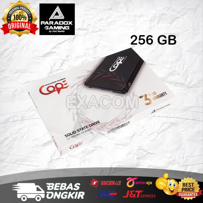 SSD Paradox Gaming Core 256GB - SSD SATA 256GB