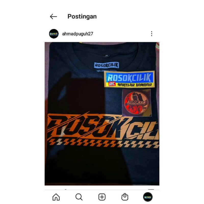 Kaos Rosok Cilik (Ori)