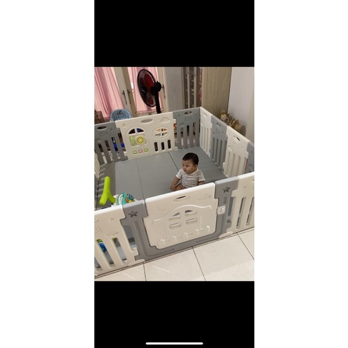 preloved lumba playmat fence airplane 12+2