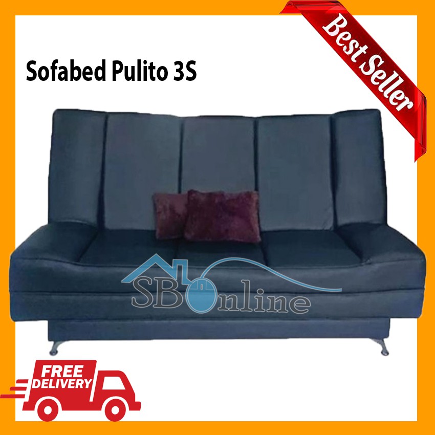 Sofabed Pulito 3 Seater by Choi Tanaka - Pulito 3s