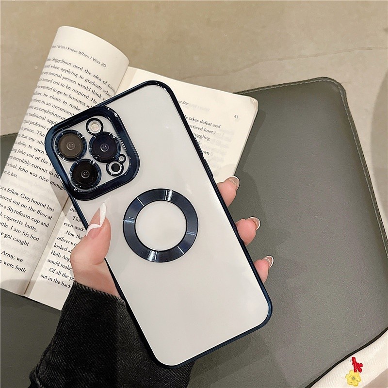 Case Pelindung Bahan Silikon Dengan Lensa Film Untuk IPhone 13 12 11 Pro Max 7 8 Plus X XR XS Max