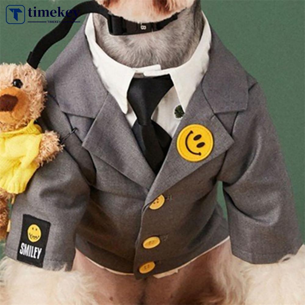 Timekey Jaket Hoodie Anjingkucing Peliharaan Bahan Plush Hangat Untuk Musim Semidingin C6M2