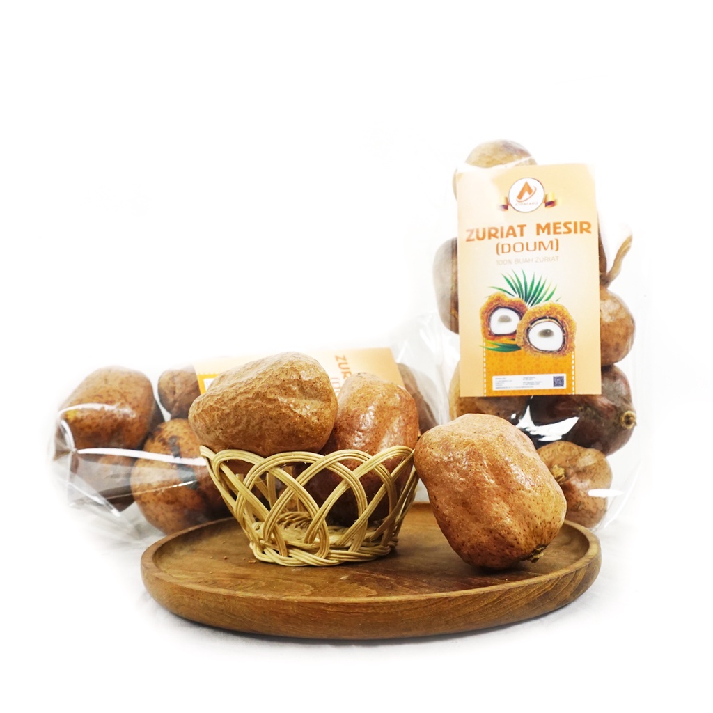 Buah Zuriat Asli Mesir Belah 1kg Doum Program Hamil Original Athafariz Premium Kemtan