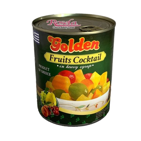 

GOLDEN FRUITS COCKTAIL IN HEAVY SYRUP 820 GR