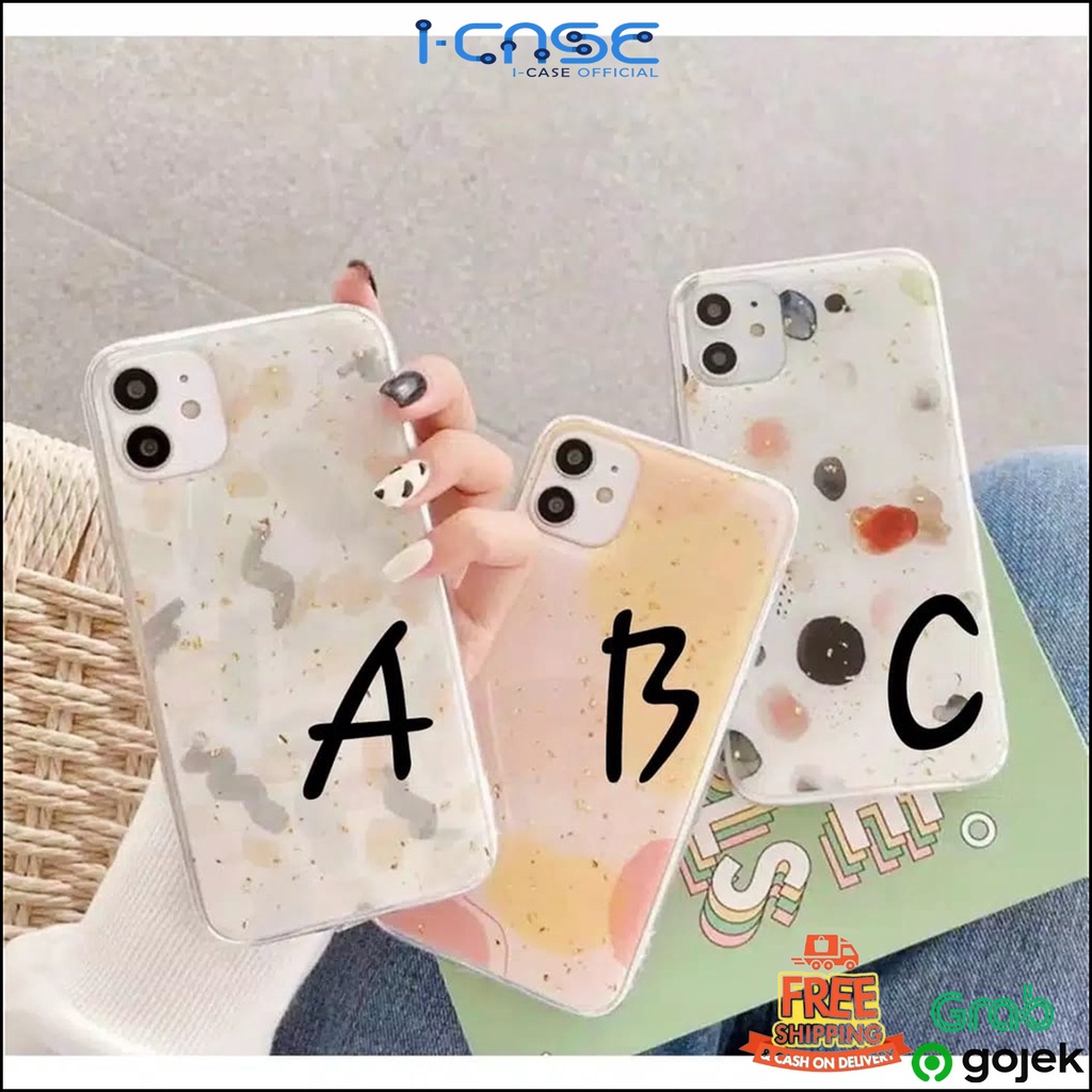 soft case Vivo Y30 Y50 Y71 Y81 Y91 Y93 Y95 Y12 Y15 Y17 Glitter Foil