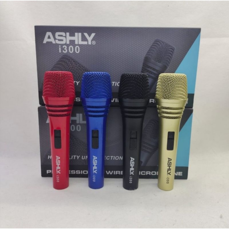 Dinamic Microphone Ashley i200 / Ashly i300 i 300 Original