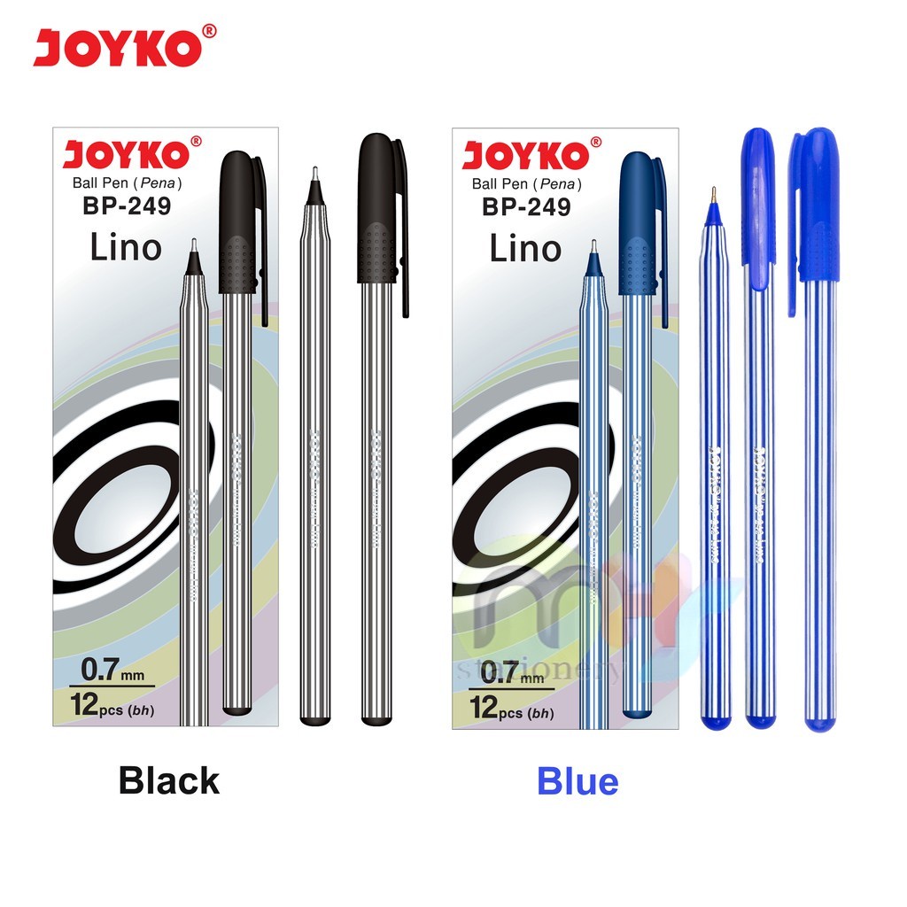 Ball Pen Pulpen Pena Joyko BP- / 0.7 mm 1 Box 12 Pcs