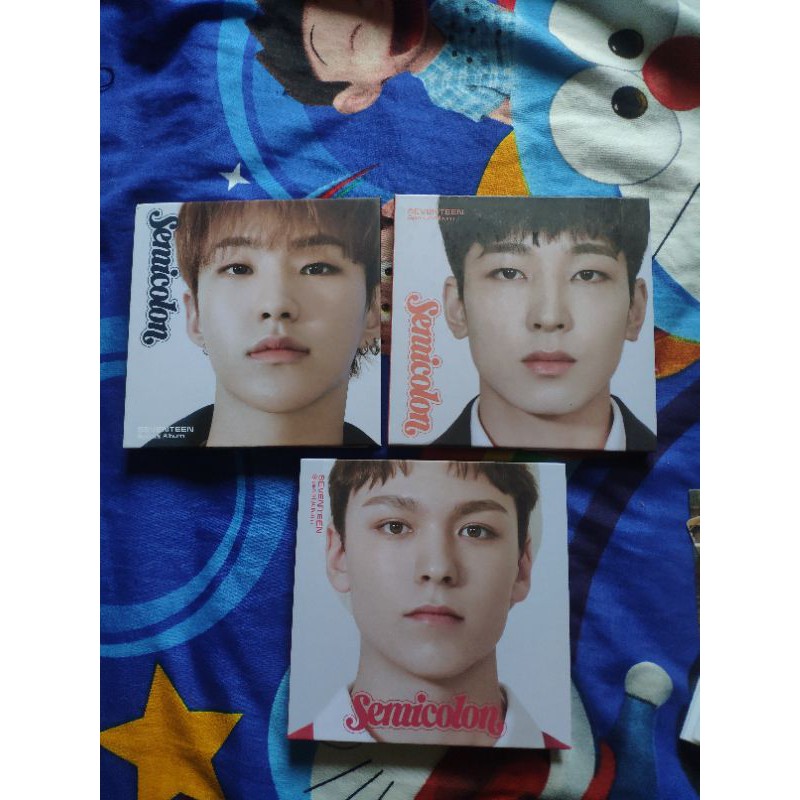 READY STOCK ALBUM ONLY DIGIPACK WONWOO HOSHI VERNON WOOZI SEMICOLON SEVENTEEN OFFICIAL
