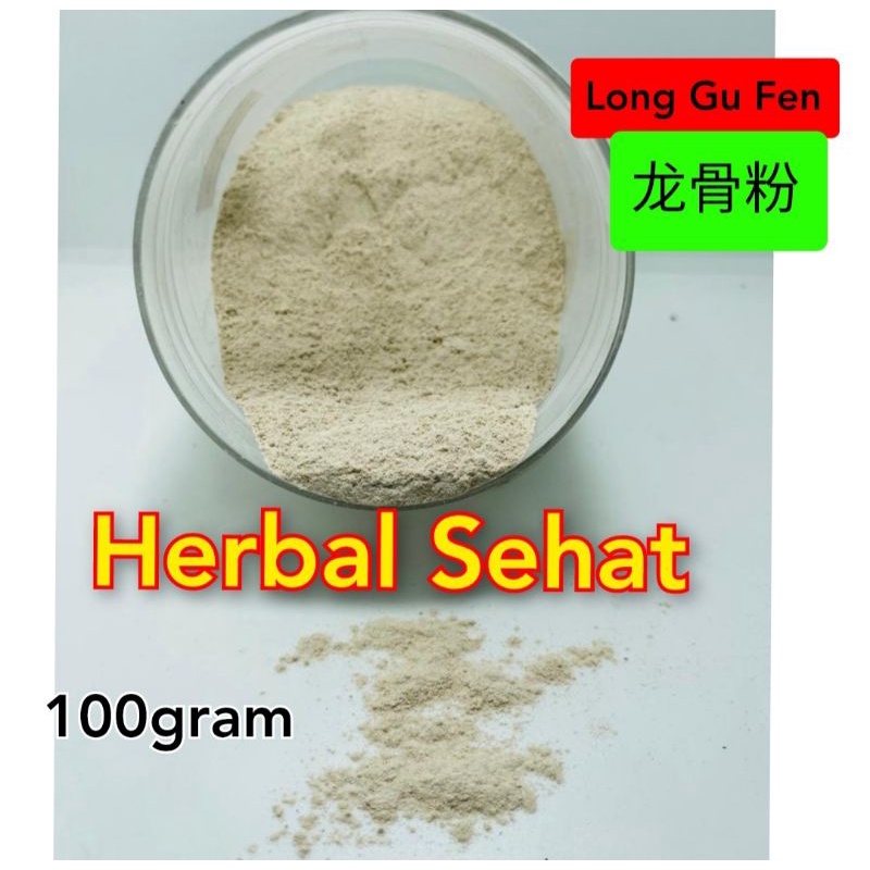 

100 gram Long Gu Fen / / Dragon Bone / Lung Ku Fen / Longgufen / Liung Kut Fun E4